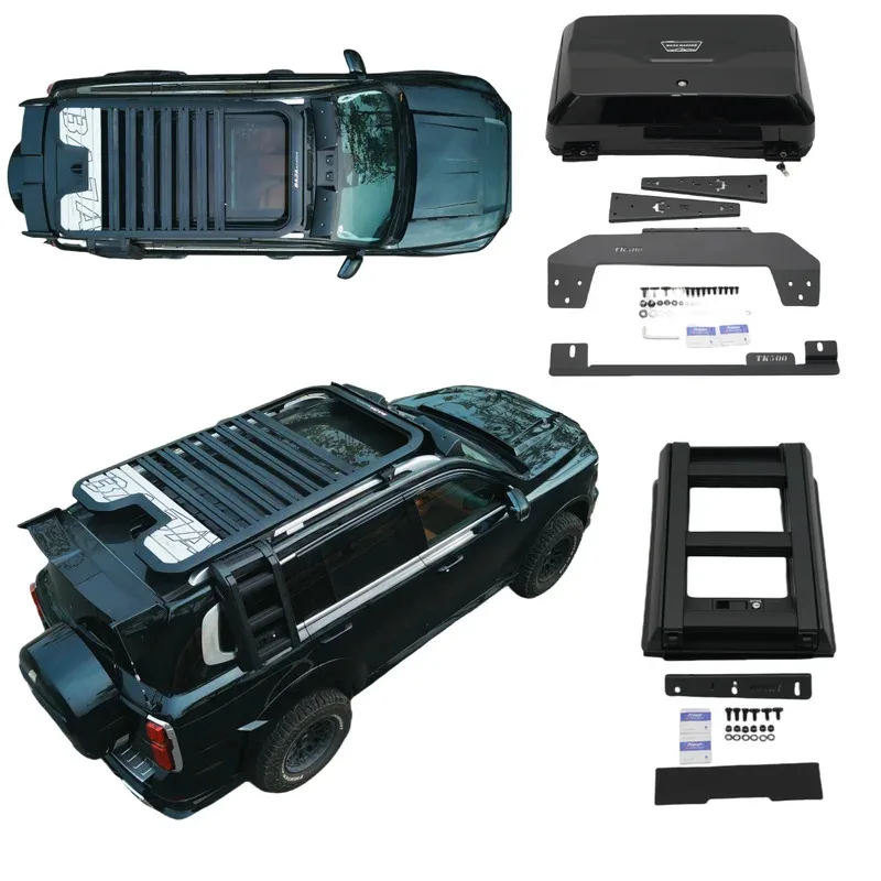 

YUHANG CAR ROOF RACK ROOF PLATFORM SIDE LADDER SIDE BOX 500