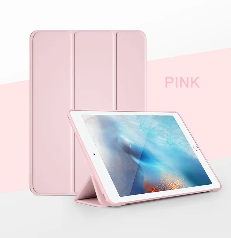 Flip-Cover Tablet-Hülle für iPad Air Pro MINI Hüllen 3 4 5 6 7 8 9 10 Generation 11 13 12,9 2024 2025 Lederhülle Standhüllen – Detail 19