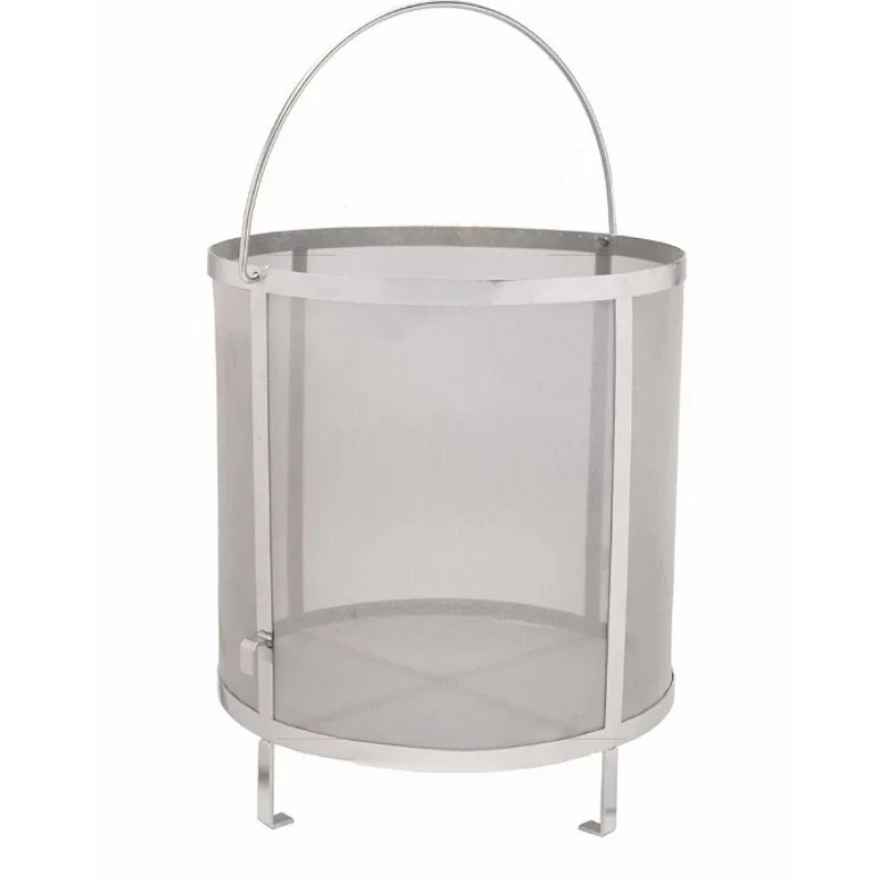 30x30cm 304 Stainless Steel Mash Tun Bucket Home Brewing Beer Wort Grain Filter