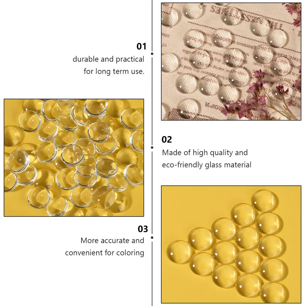 100Pcs Nail Color Display Glass Nail Polish Chart Nails Art Display Board Salon Color Selection Tool Manicure Tool