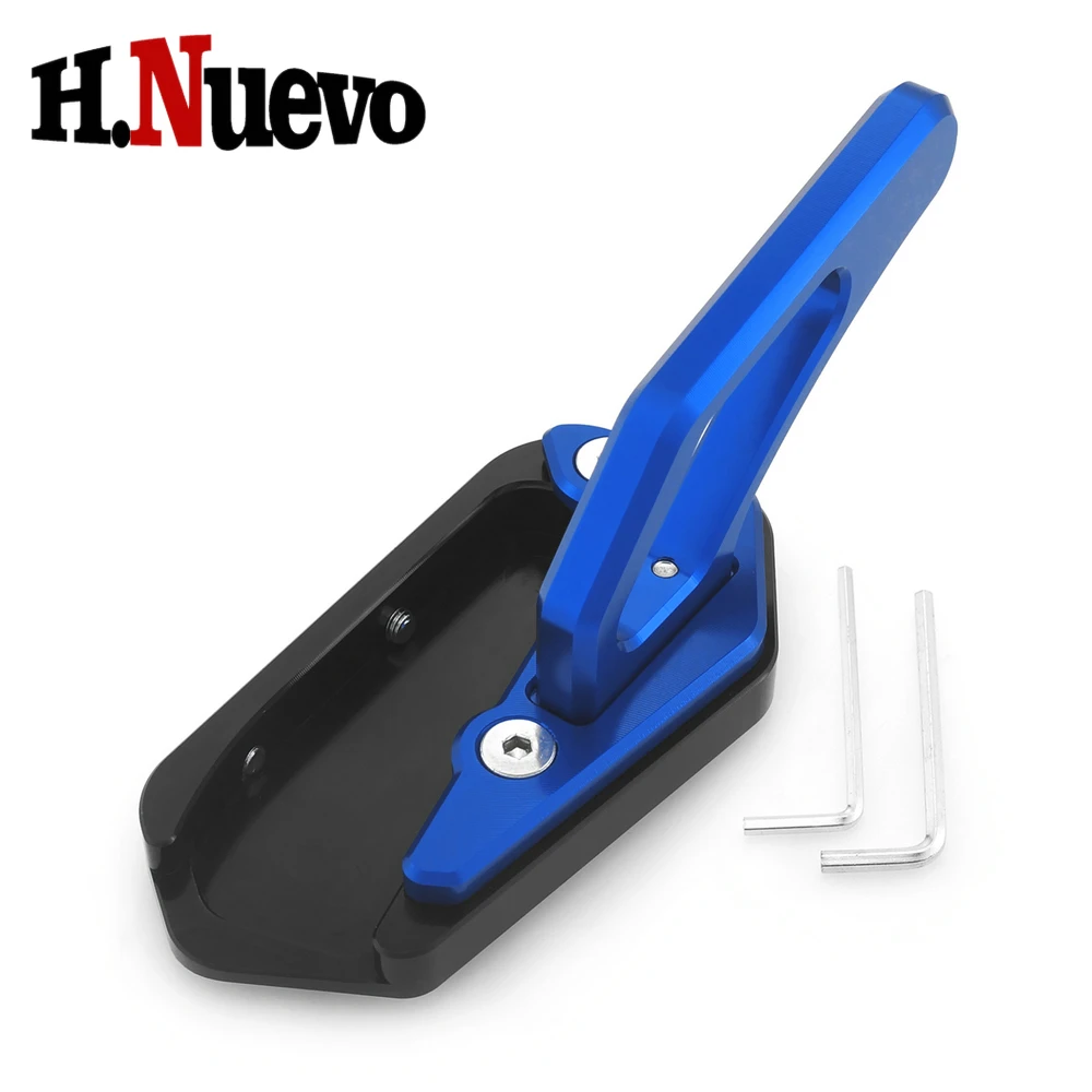 

Аксессуары для мотоциклов для Kymco AK550, алюминиевая подставка, удлинитель боковой подставки для ног, опорная пластина для ног