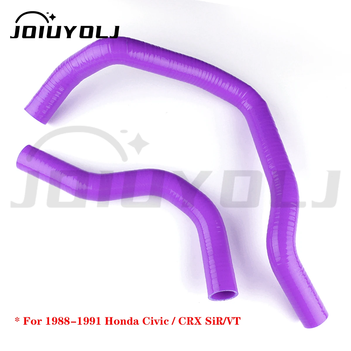 

Silicone Radiator Coolant Hose Kit For 1988-1991 Honda Civic/CRX SiR/VT EE8/EE9 EF8/EF9 B16A VTEC
