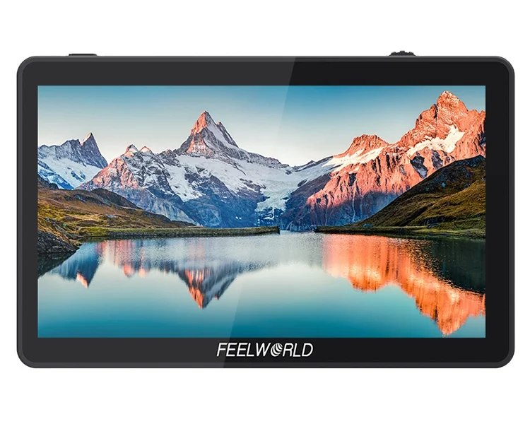ZXY FEELWORLD F6 PLUS V2 6 Polegadas 3D LUT Câmera Monitor de Campo IPS FHD1920x1080 Suporte 4K Monitor de Campo Dslr