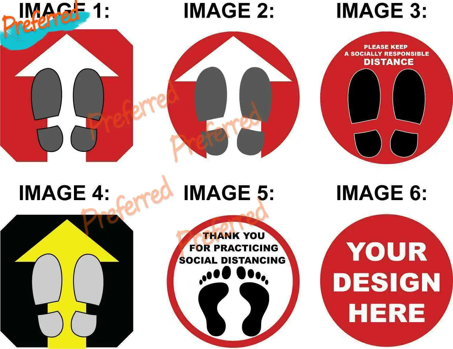 

Floor Vinyl Stickers for Social Distancing In Condo Elevators, Lobbies, Offices