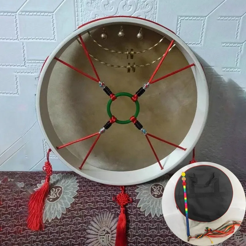 Professional Meditation Shaman Drums Handmade Sheepskin Shaman Drum Beginners Hand Drums Sound Healing Percussion Instruments