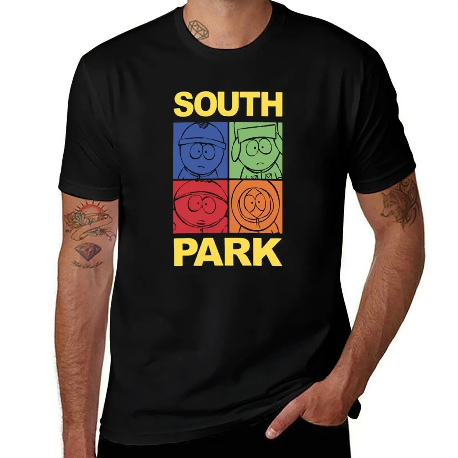 south park Snow day T-Shirt man t shirt summer T-Shirt