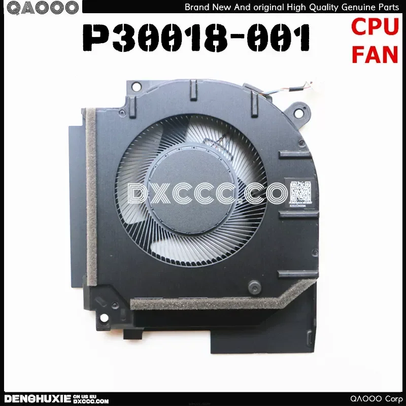 for HP Shadow Genie 11 TPN-Q304 16-AM Cooling Fan P30017-001 P30018-001 Replacement Laptop CPU GPU Heatsink Cooler