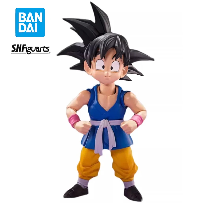 

IN Stock Bandai SHFiguarts Dragon Ball GT Son Goku Action Dolls 8Cm Original Anime Figure Model Collectible Toys for Boys Gift