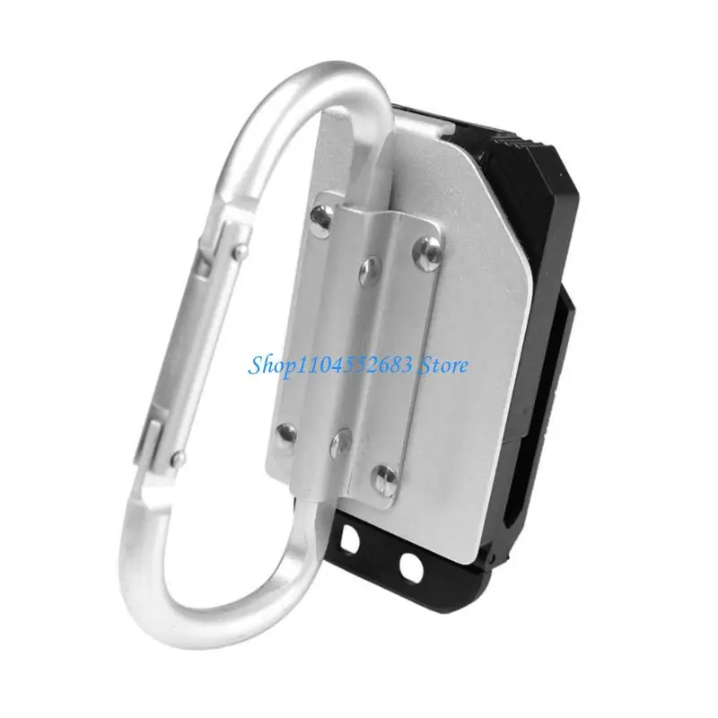 Y6GD Clip On Tool Belt Drill Holder Holsters Tool Belt Clip Tape Measure Holder for Impact Drill Eletric Drill Clip Adjustable