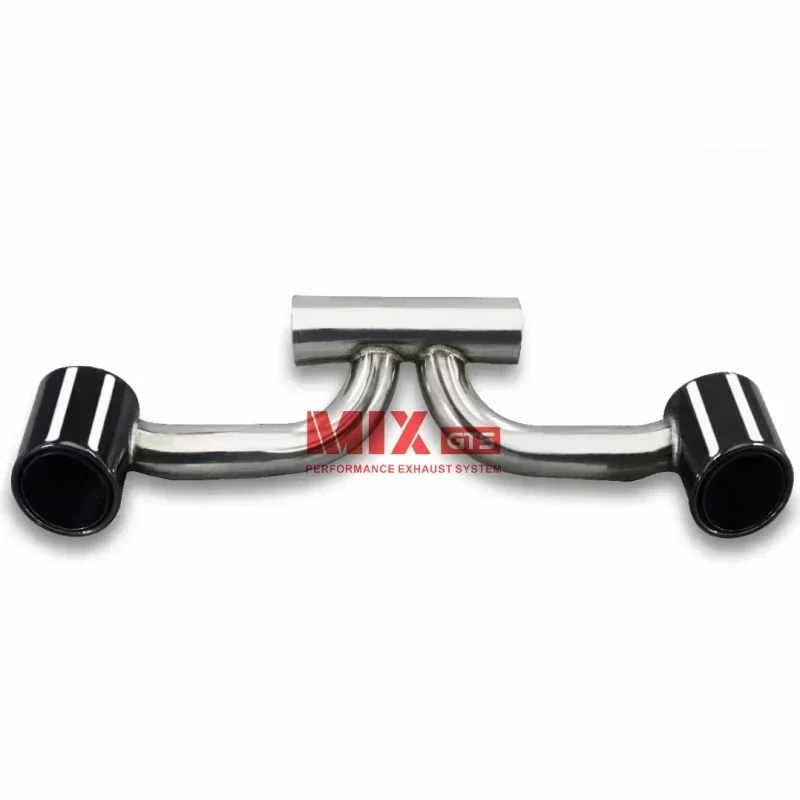 304 Stainless Steel Double Exhaust Silent Head, Exhaust System Nozzle, Porsche 718 Boxster UP GT3 GT4