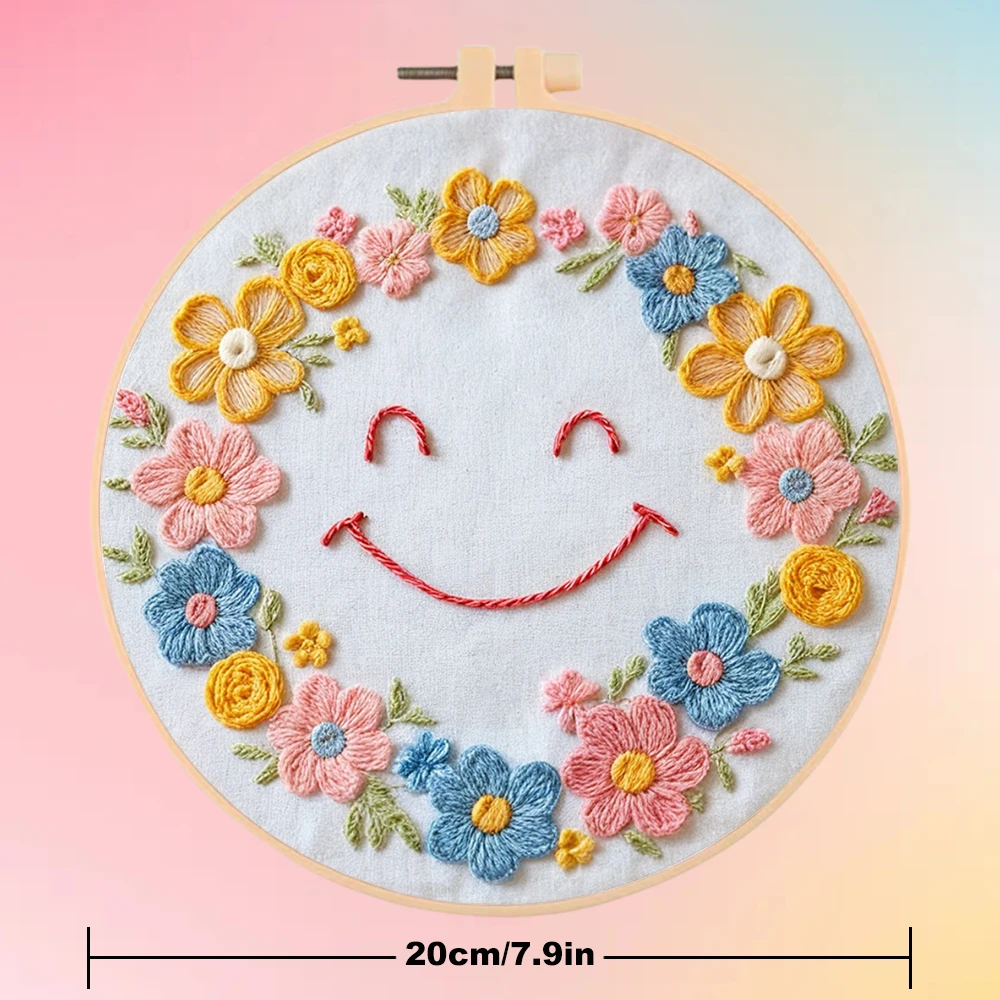 طقم تطريز إيفرشاين مع إطار، نم - مراجعة Embroidery Design Patterns Flowers وسعره