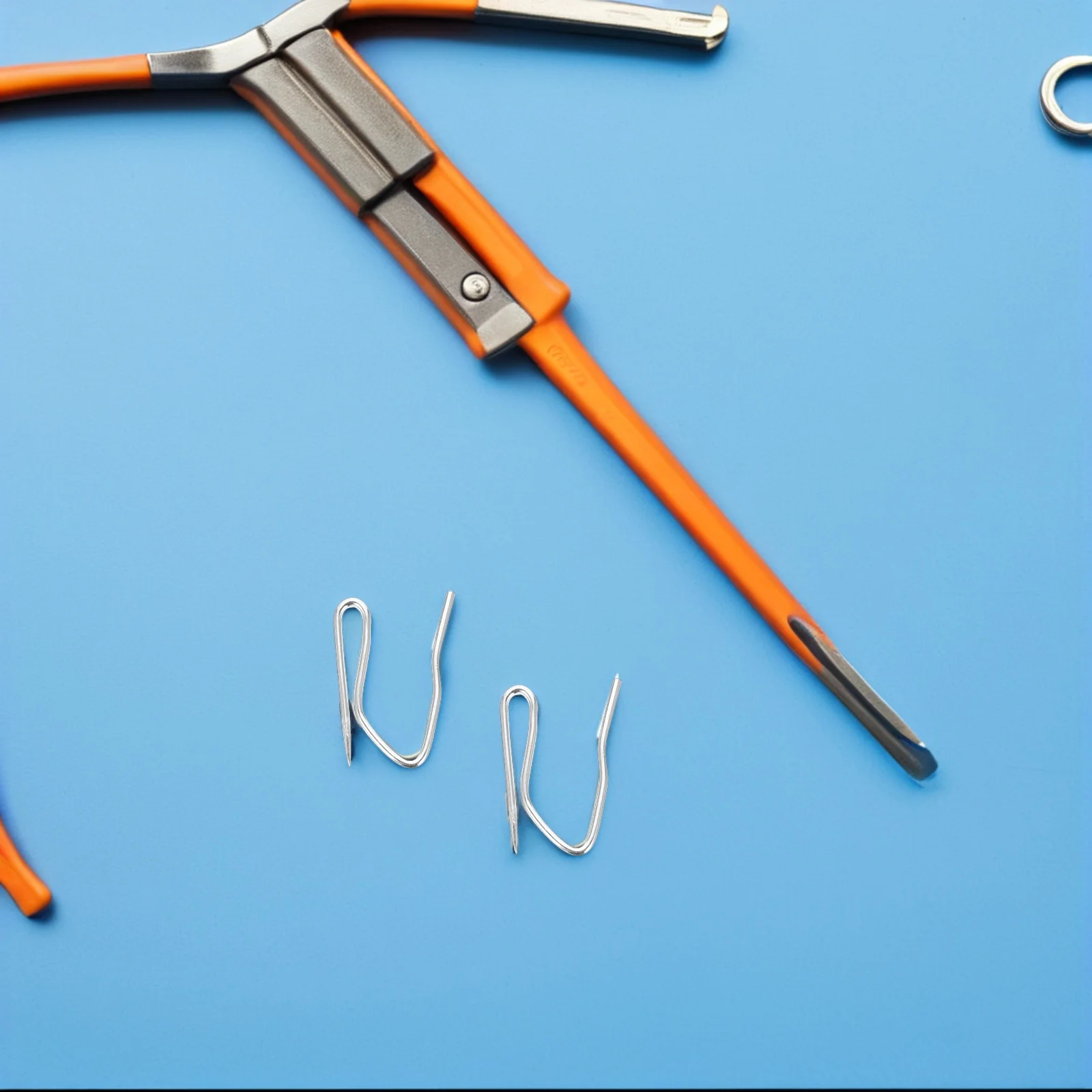 

500Pcs Iron Curtain Hooks Metal Pin Clips for Vertical Blinds Pleated Drapes Easy Install Curtain Hooks Metal with Clip