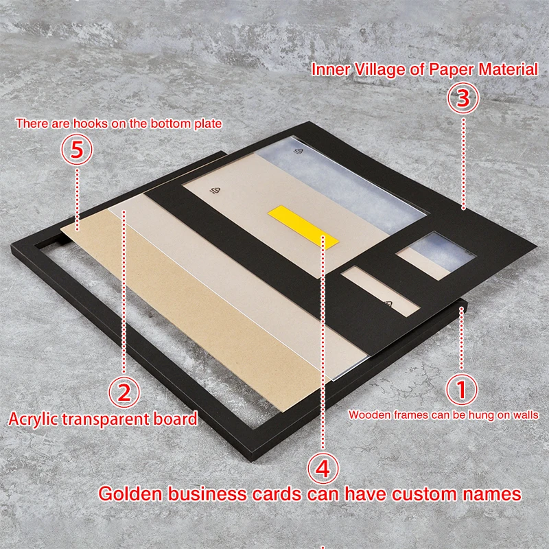 8x10 Inch Graded Photo Display Frame & Stand Wall Hanging Picture Frame Comes with Nameplate for PSA BGS JSA Fanatics FA