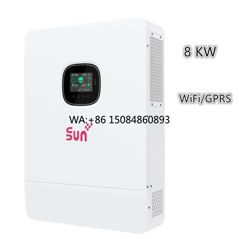 Balcony solar power generation   8kW High-quality Solar AC Inverter for Villa Balcony Solar Power System Home Use