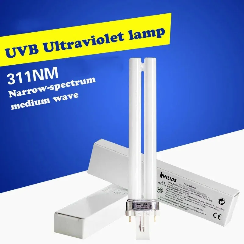 Original 311nm UVB Phototherapy For Vitiligo, Eczema, Psoriasis, UVB Lamp, Skin Problem Treatment Lamp