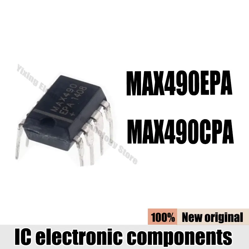 1-10PCS NEW MAX490CPA MAX490EPA MAX490 DIP8 Chip