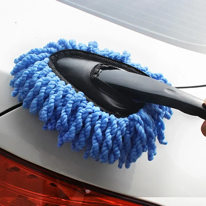 Car Wash Brush Car Cleaning Mop Microfiber Dust Clean Brush Auto Interior and Exterior Cleaning Brush Car Wash Accessories