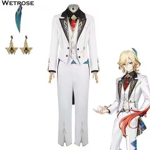 【Wetrose】In Stock Kaveh Gown Cosplay Costume Genshin Impact Fanart Doujin Kaave Кавех Full set Halloween