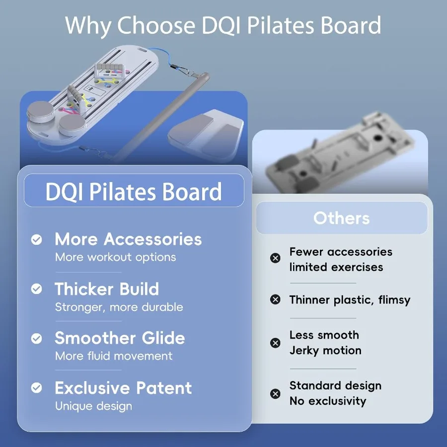 لوح بيلاتيس متعدد الأغراض قابل للطي للتمرين المنزلي 15 في 1 مجموعة لوح بيلاتيس منزلق مع أشرطة مقاومة قابلة للتعديل والوصول #6