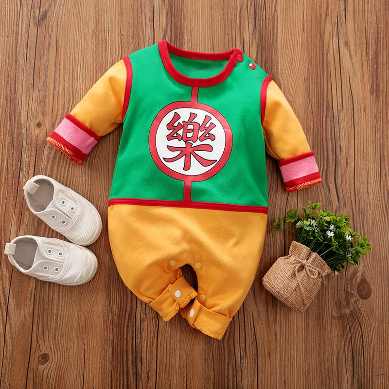 Baby Boys Long Sleeve Cartoon Cosplay Outfit Onesies Costume Romper Jumpsuit Infant Clothes Toddler 100% CottonSpring and Autumn