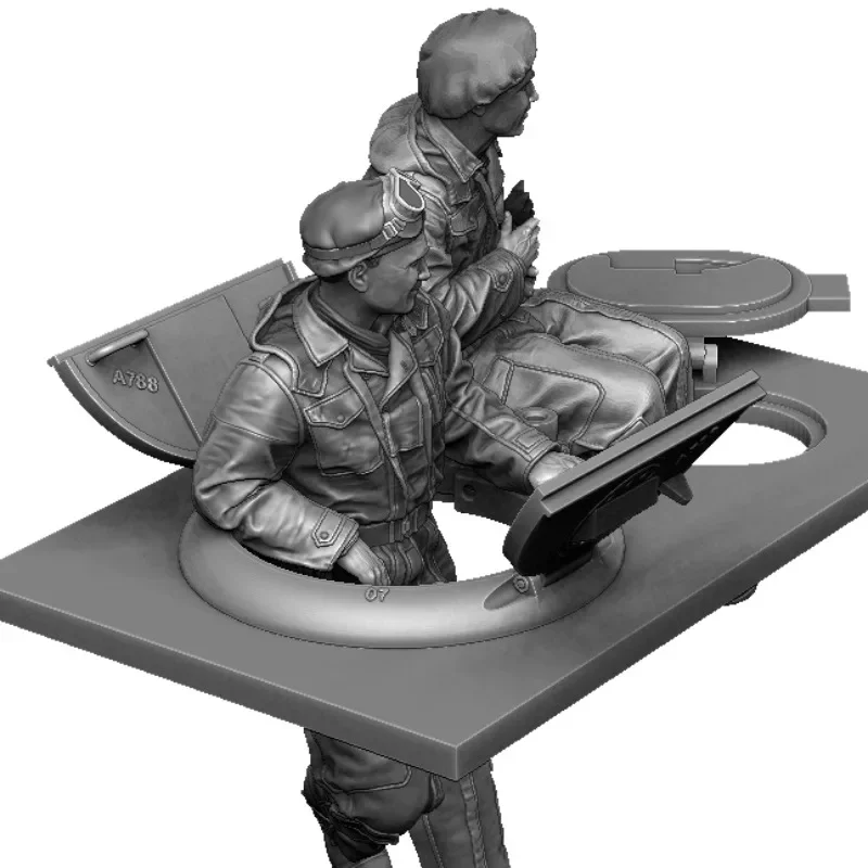 1/35 Resin Figure Assembled Model Kit British Sherman 