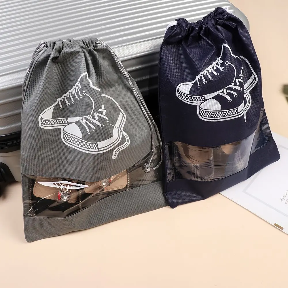 1/5pcs Travel Carry Sack Portable organizer Storage Pouch Drawstring Protector Container Shoes Bag