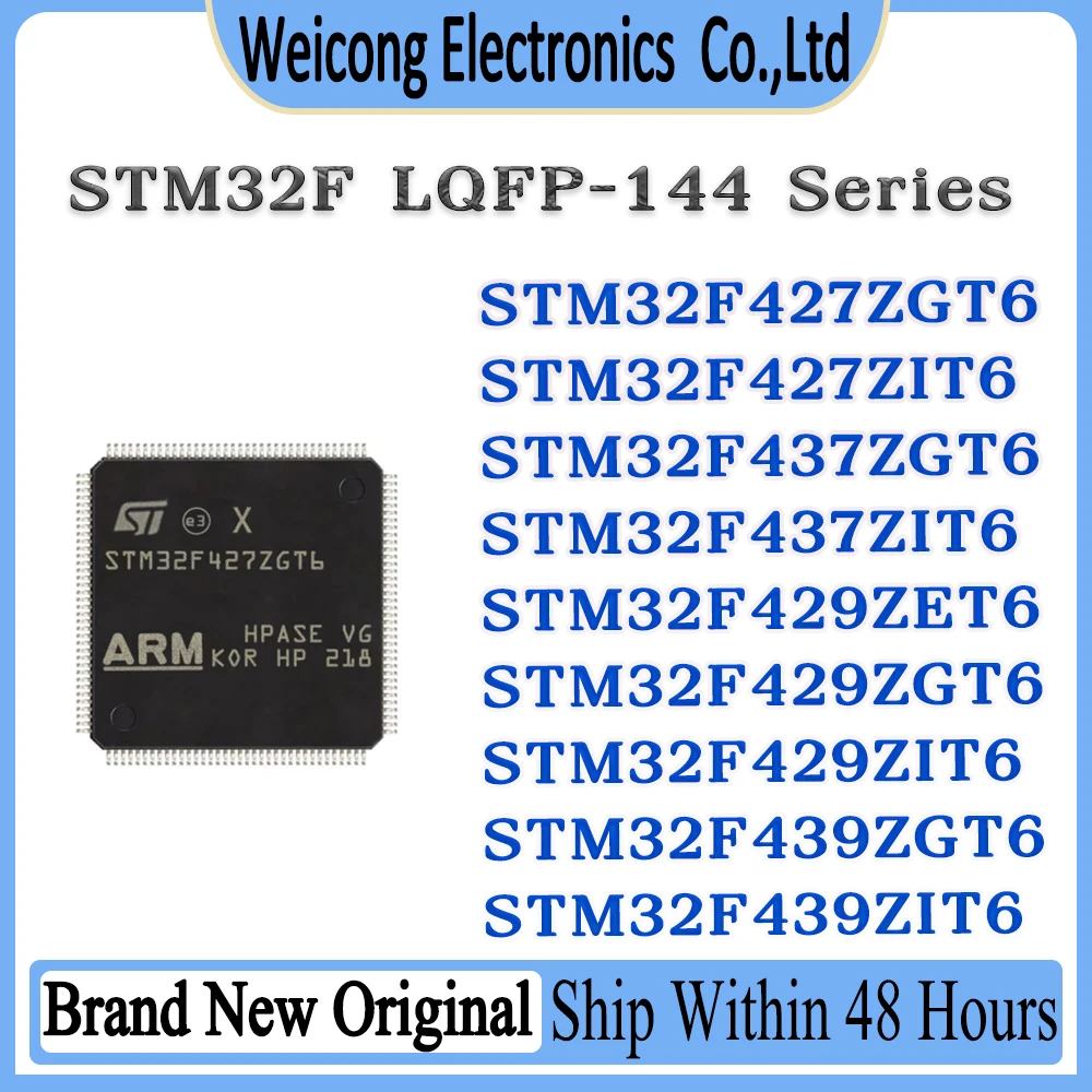 

STM32F427ZGT6 STM32F427ZIT6 STM32F437ZGT6 STM32F437ZIT6 STM32F429ZET6 STM32F429ZGT6 STM32F429ZIT6 STM32F439ZGT6 STM32F439ZIT6 IC