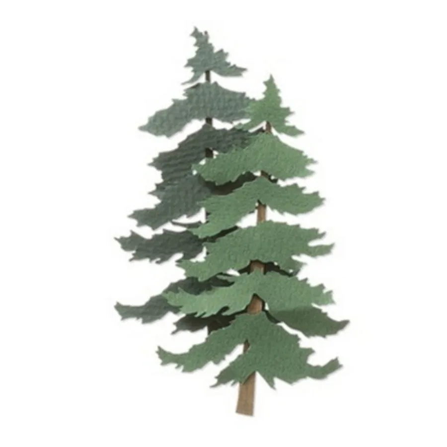 Jolee's By You Dimensional Sticker, Pine Trees