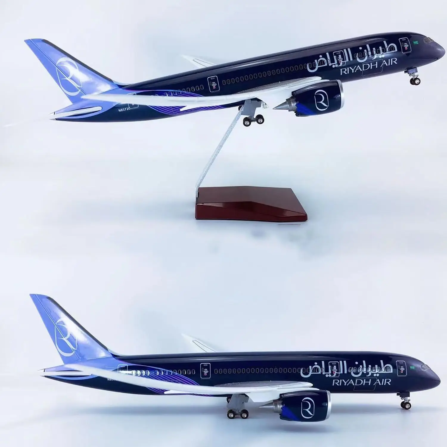 

Airplane Aviation 1/130 47cm 787 B787 Diecast Resin Aircraft Riyadh Airlines Model Plane Airliner Display Airplane Toy Accessori