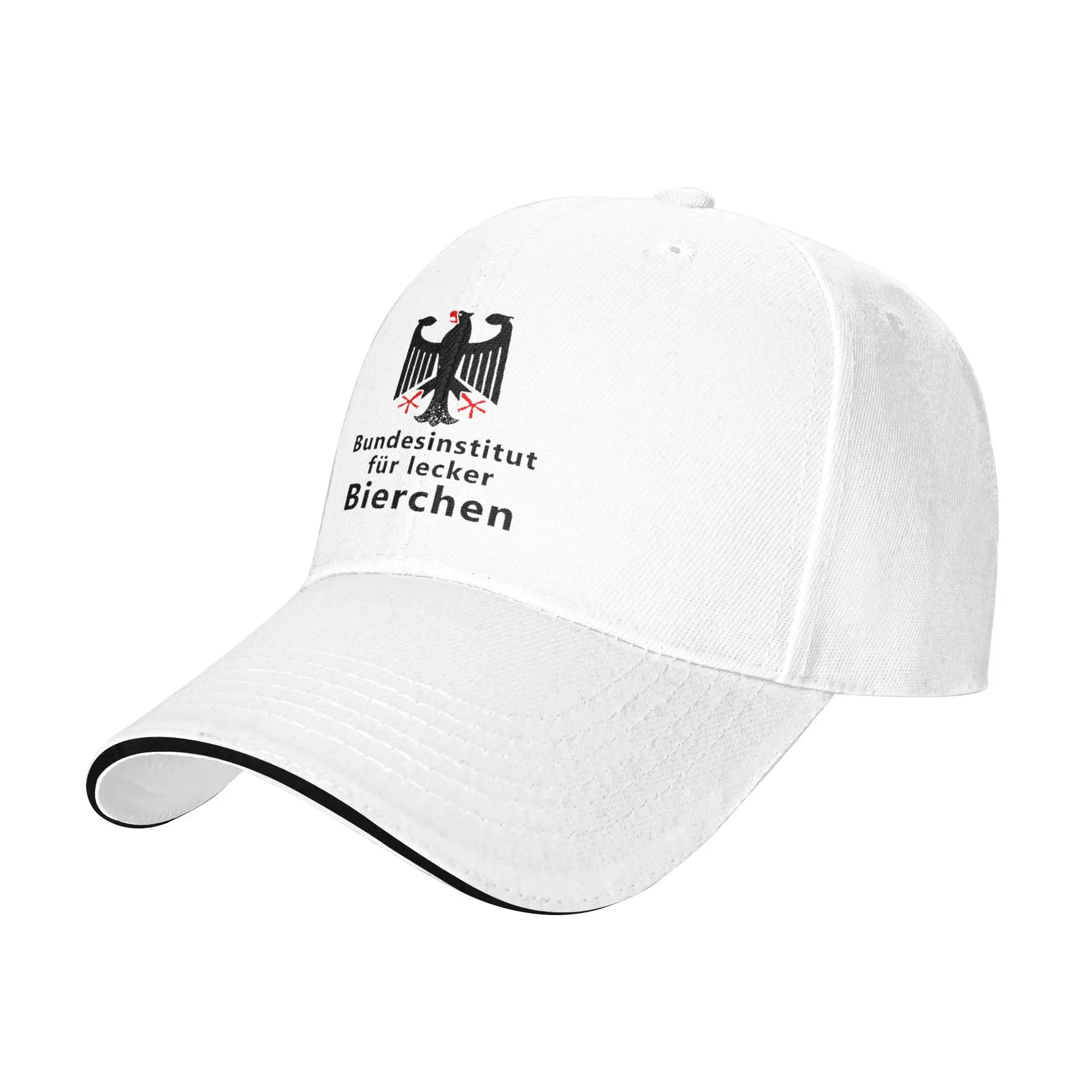 German-Federal Institute for Delicious Beer Treats Sandwich Baseball Cap Classic Polyester  Snapback Hat Men Women Summer Gift