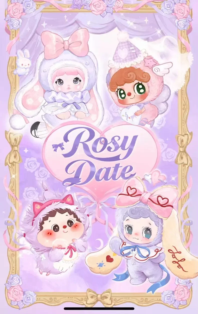 Nouvelle Série Originale Nommi Rosydate 2026 – Boîte Mystère de Figurines Kawaii Mignonnes à Collectionner, Ornements de Sac et de Chambre, Jouets Tendance, Cadeaux