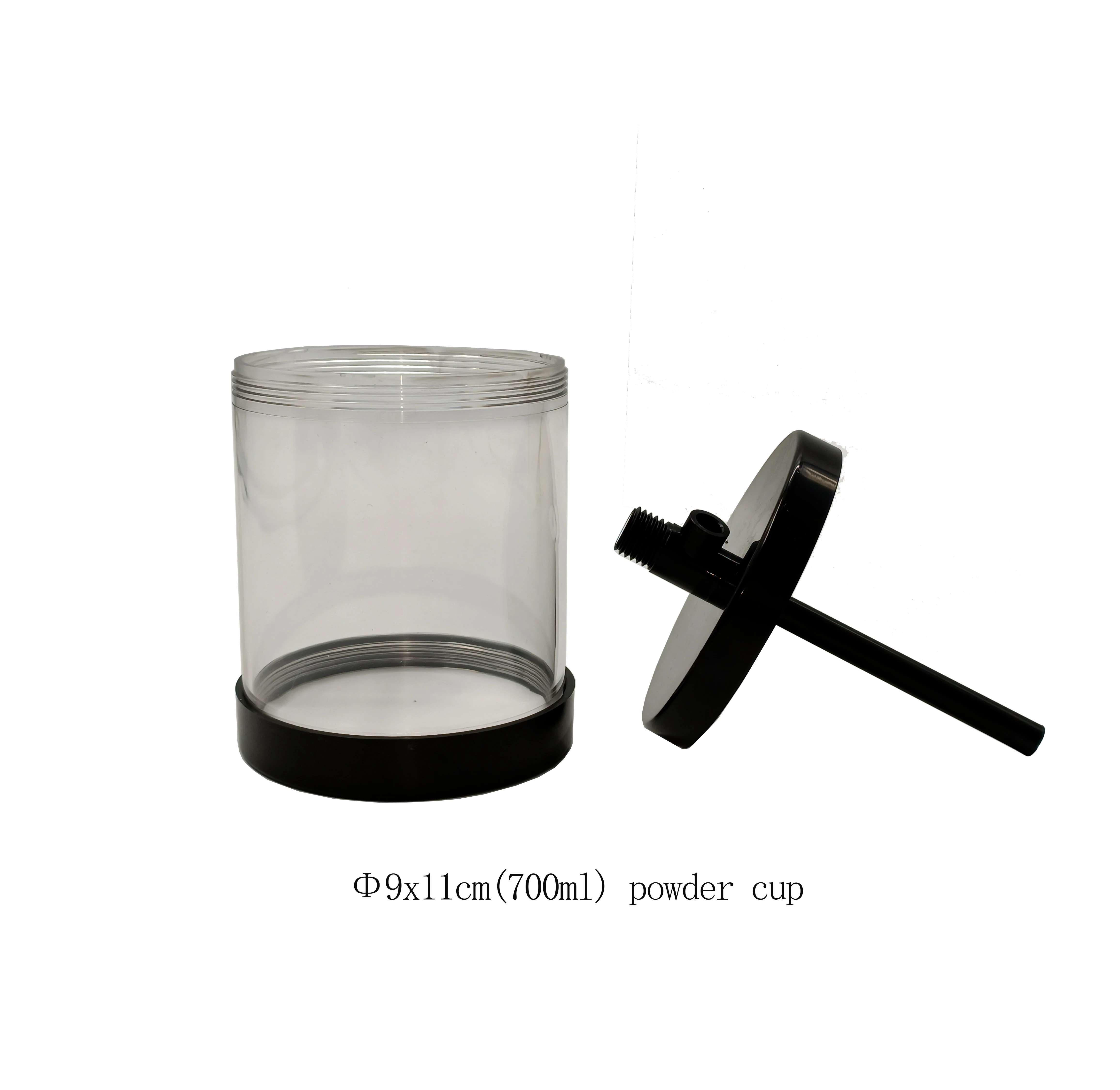 Wx-sy powder hoppers use transparent ABS and PC powder cups