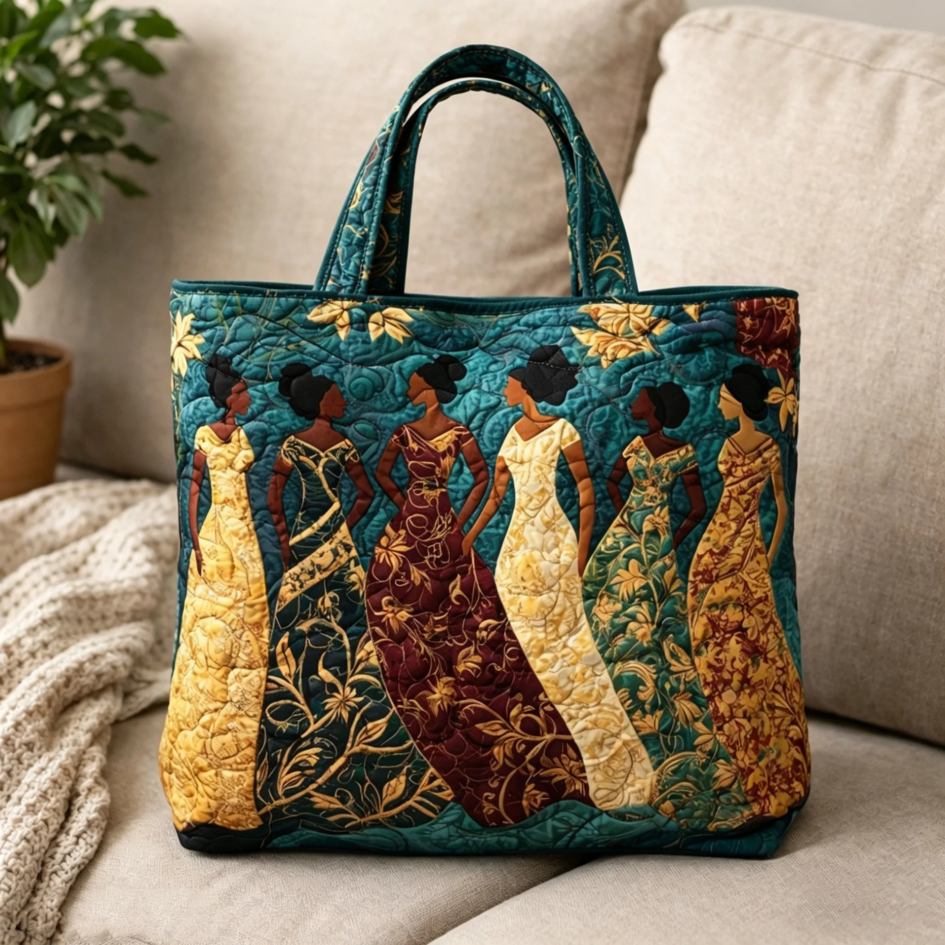 

3D Printed Quilted Tote Bag Shopping Bags Gifts Shoulder Bag Handbag Sport Bag elegant Travel Beach Hiking Camping