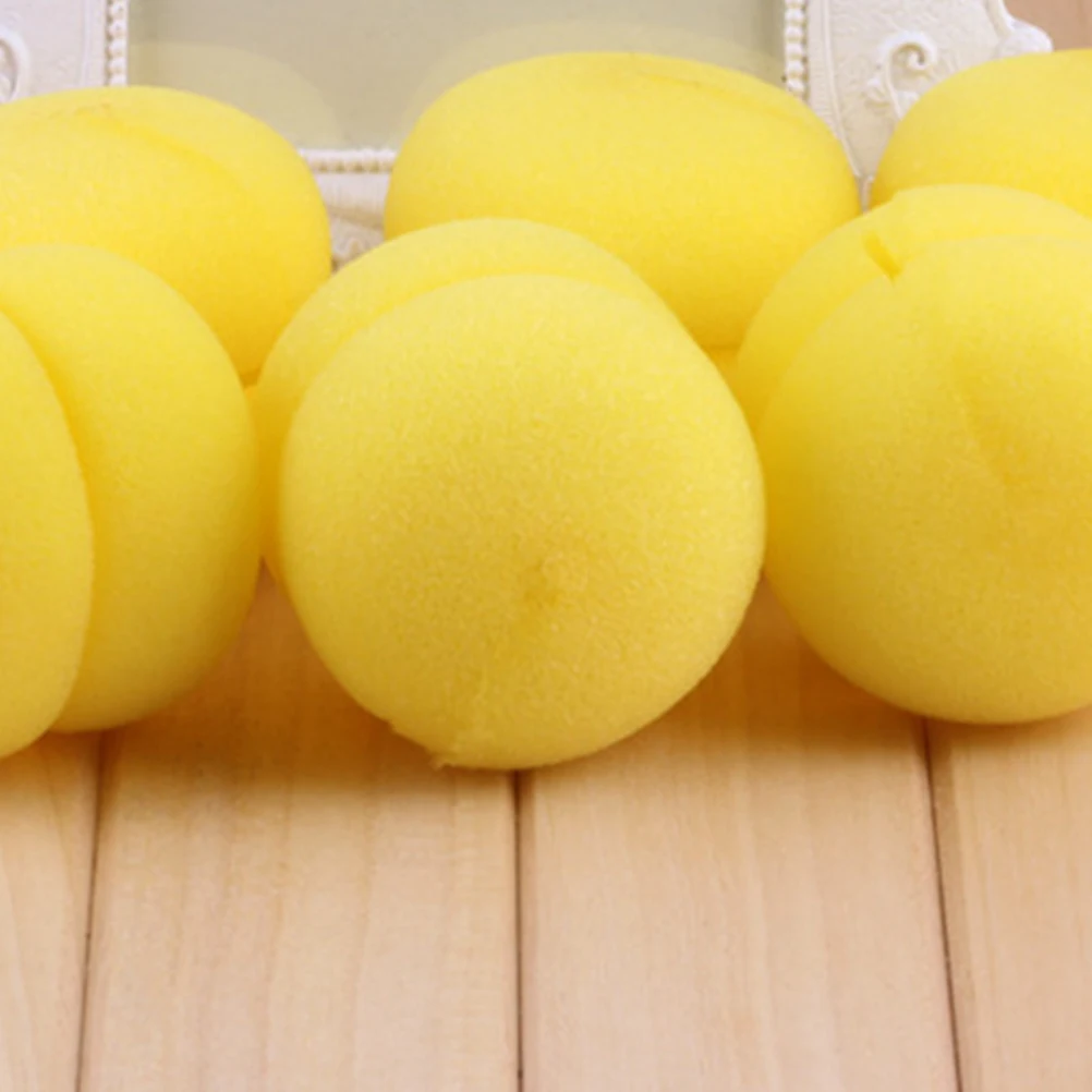 

Curling Ball Sponge Kit 4 Sets Mushroom Curlers Durable Lightweight Hair Styling Tool Women Hair Roller Temporary Curls