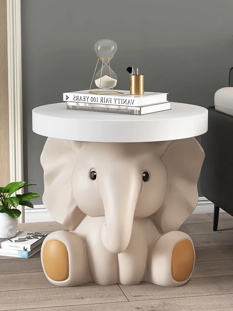 Home Decor Elephant Statue Coffee Table Floor Decor Living Room Sculpture Ornament Nordic Room Decor Creative Interior Figurines