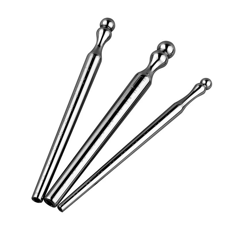 Steel Metal Hollow Graduated Horse Eye Stick Male Prostate Urethral Stimulation Penis Plug Sex Tooys for Men Training Supplies