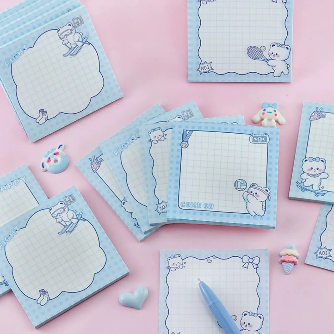 1pack Kawaii Ins Message Memo DIY Handmade Material Scrapbook Background Paper Korean Japanese School Office Supplies