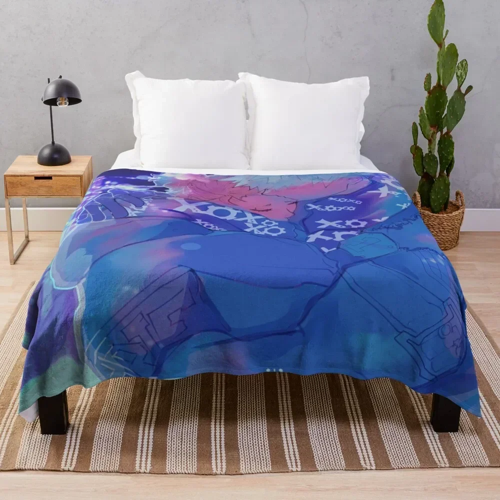 

xoxo5 - Kiribaku Throw Blanket Summer Cute Blankets