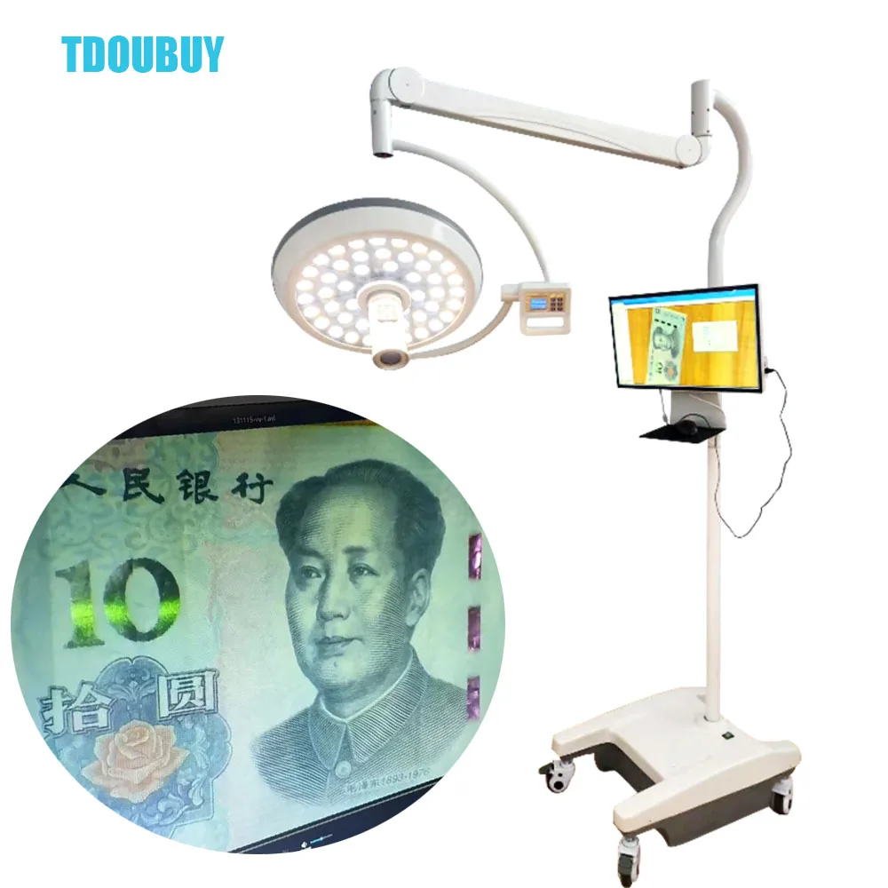 Endoscopy Surgical LED Light with HD Camera System Cold Light Shadowless Lamp for Hospital OR ER Theatre Pet Hospital