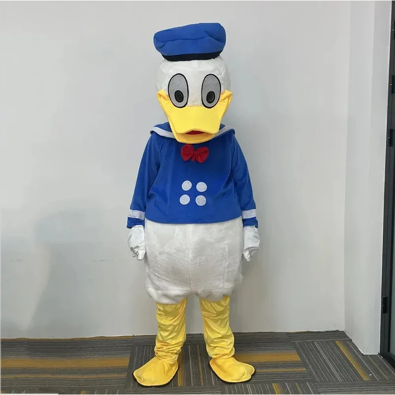 CyCosplay Donald Duck Boy and Daisy Duck Girl Cartoon character costume Mascot Advertising Fancy Dress Party Animal carnival pro