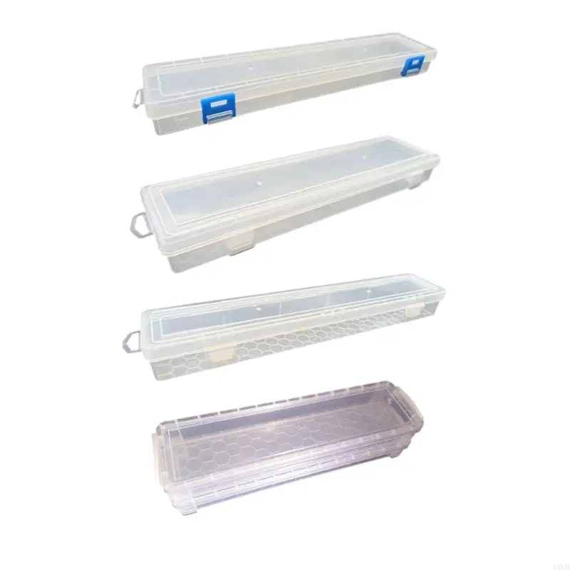 For Brushes Art Supplies Craft Tools Organizers Case Plastic Storage Box