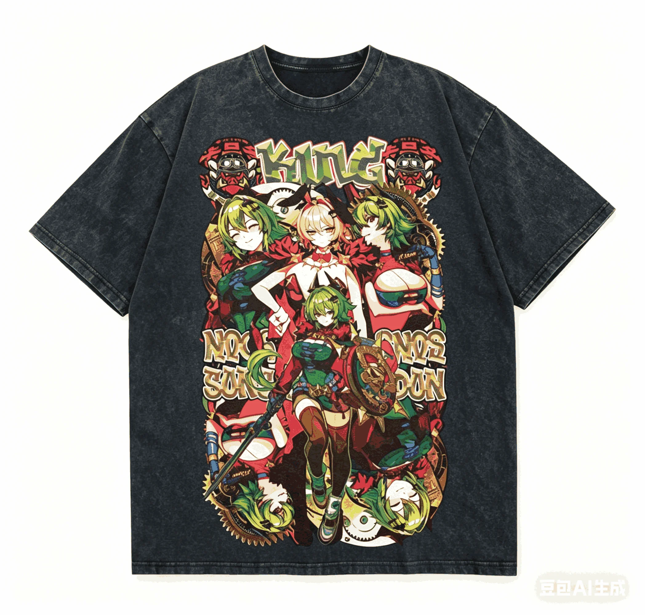 Zenless Zone Zero Washed T-shirt 2026 New Model personality Clothes shirt Year round clothing Streetwear Trendy high quality tee