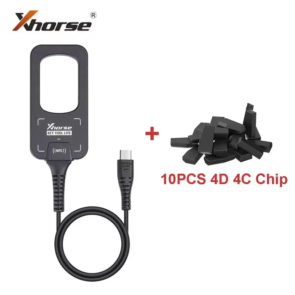 Global Version Xhorse VVDI BEE Key Tool chip 4d 4c kd4d chip  Lite Frequency Detection Transponder Clone Work on Android Phone