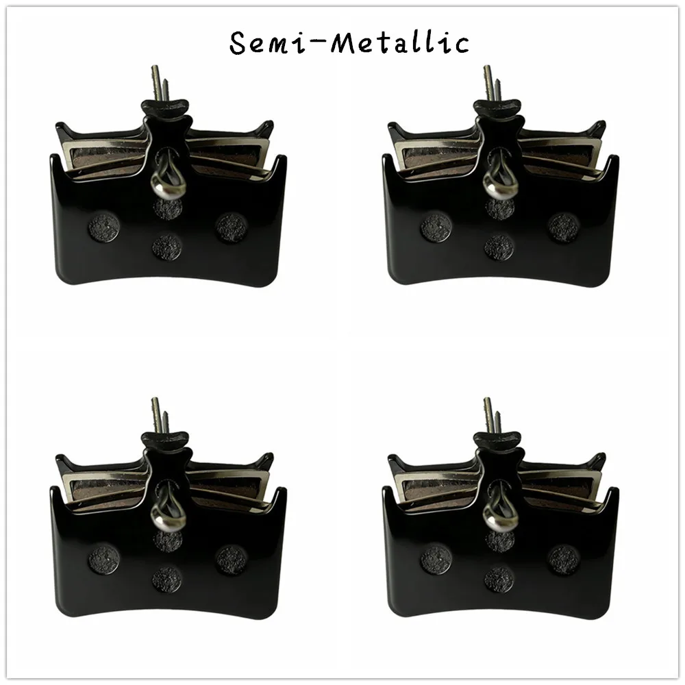4 Pares de Pastilhas de Freio a Disco Semi-Metálicas para Bicicletas MTB Hope Tech 3 E4 Race Evo E4 RX4+ Peças de Freio a Disco Hidráulico para Bicicletas de Montanha
