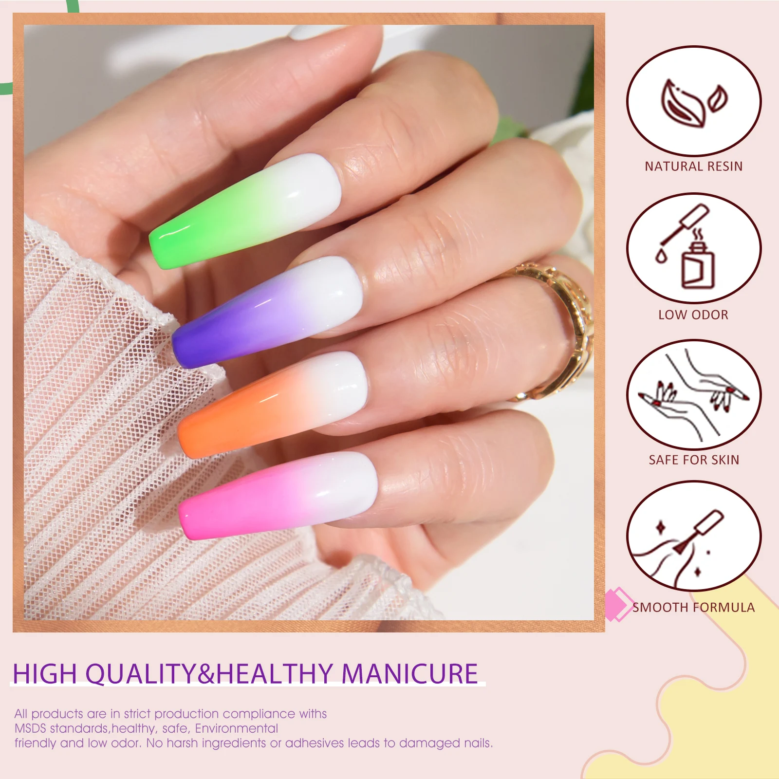 6 Teile/satz TPO FREI Venalisa Schnelle Bau Gel Nagellack Kit Halten Nagel C Arc Soak off UV LED Semi permanent Gelee Farbe Gel – Detail 30