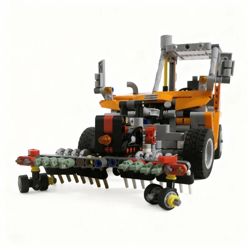780pcs MOC Slope Tractor Technical Model Building Blocks Construction Toy Festival Gifts DIY Creative Idea Education Brick