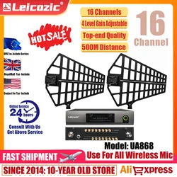 Leicozic 8 Channel Antenna Distribution System Splitter UA868 Signal Booster 500-950Mhz Pro Audio Equipos De Musical Instrument