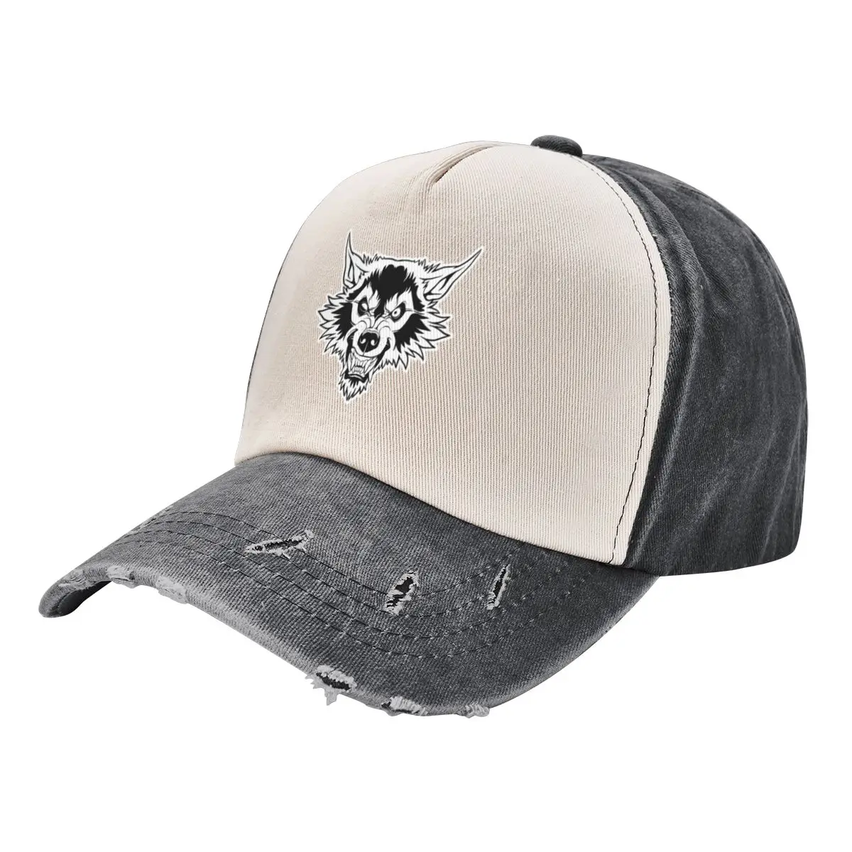 

Wolfman Sticker Baseball Cap fishing hat Golf Cap Visor Man Women's