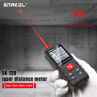 Snakol Laser Tape Measure 50M/70M/100M/120M Laser Distance Meter Rangefinder Profesional Digital Range Finder Ruler Test Tools