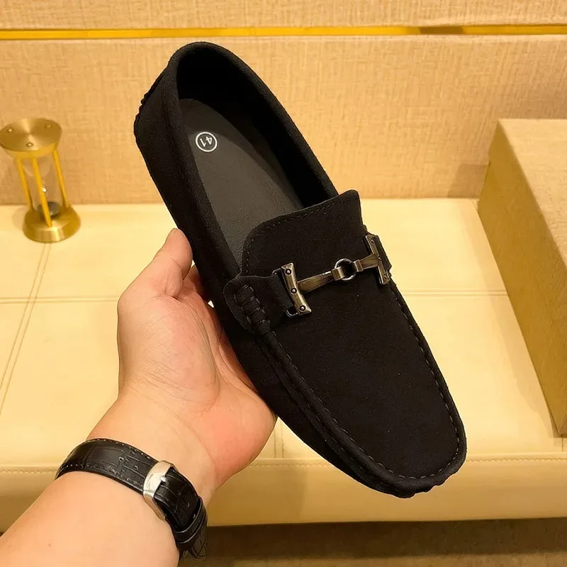 

Mens Casual Shoes Comfy Fashion Loafers Men Business Soft Shoes All-match Man Walking Flats Driving Footwear Shoes for Men